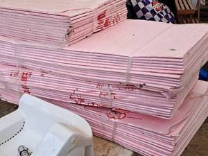 lot 1056 image: Lot of (3.5) Fanfold Insulation Sheets