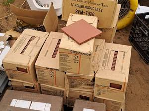 lot 1075 image: Lot of (9 Boxes) Tile 15x15