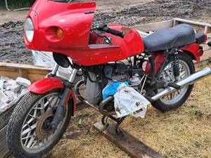 lot 986 image: BMW R100 Motorcycle (for parts)