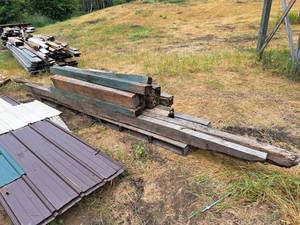 lot 989 image: Wood Boards and Posts
