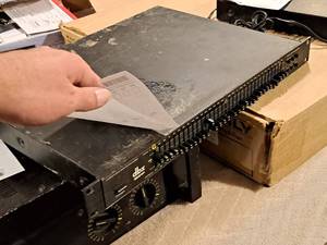 lot 957 image: Dbx Rack-Mount StereoMono Graphic Equalizer 1531PRO