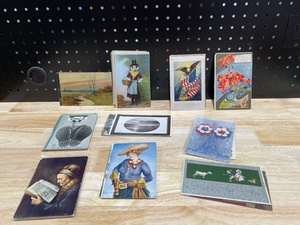 65 Art, Advertising & Miscellaneous Postcards 1910-1940s
