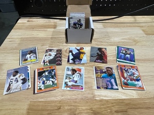 Box of Football Cards