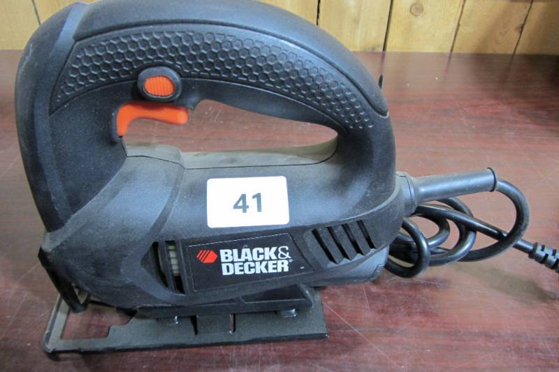 Black Decker Model 7662 Single Speed Jigsaw Incredible Vintage