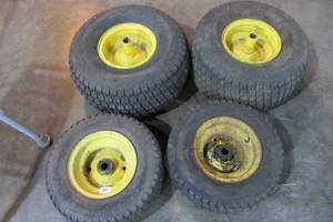 lot 28 image: Set Of Four Goodyear Tires (Details Below)