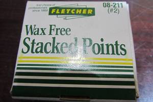 lot 55 image: Fletcher Wax Free Points
