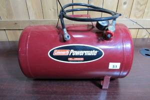 lot 51 image: Coleman Powermate Air Compressor