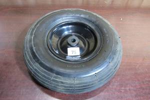 lot 75 image: Spare Tire For Wheelbarrow, Small Trailer - 13