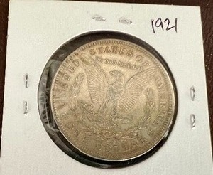 1921 SILVER MORGAN DOLLAR