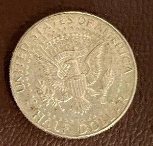 1964D  KENNEDY HALF DOLLAR  90% SILVER