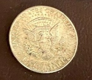 1964  KENNEDY HALF DOLLAR  90% SILVER