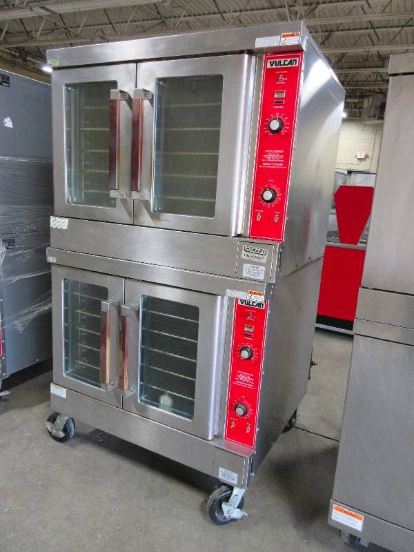 vulcan double stack convection oven