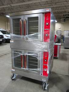 lot 201 image: VULCAN DOUBLE OVEN