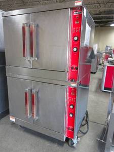 lot 203 image: VULCAN , DOUBLE, ELECTRIC CONVECTION OVEN