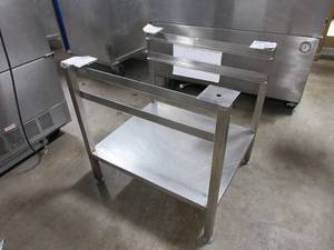 lot 216 image: STAINLESS STEEL OVEN TABLE
