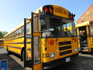 lot 104 image: THOMAS 82 PASSENGER SCHOOL BUS