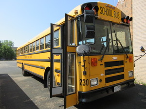 lot 105 image: THOMAS 82 PASSENGER SCHOOL BUS