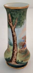 lot 46 image: Small Ceramic Tapestry Vase