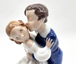 lot 64 image: Bing & Grndahl Danish Porcelain Couple