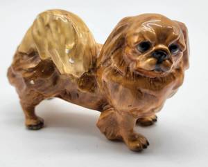 lot 83 image: Three Vintage Mortens Studio Porcelain Dog Figures