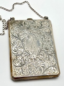 lot 149 image: Antique Sterling Silver Compact