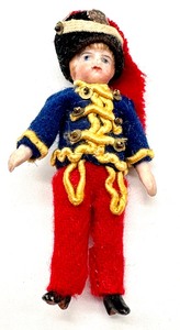 lot 153 image: Antique German Miniature Doll