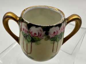 lot 177 image: Antique RS Prussia Double Handled Spooner