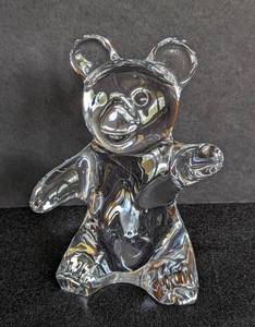 lot 125 image: Daum France Crystal Teddy Bear