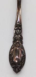 lot 181 image: Pair of Sterling Silver Meat Forks