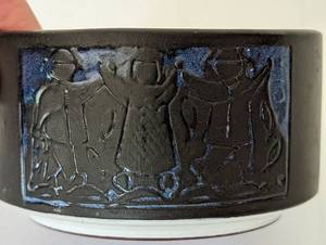 lot 193 image: Small Norwegian Stoneware Bowl