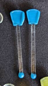lot 223 image: Assorted Glass Salt Spoons