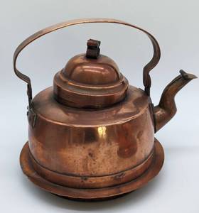 lot 246 image: Pair of Scandinavian Copper Kettles