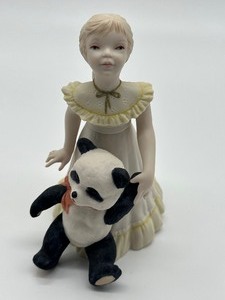 lot 80 image: Cybis Goldilocks Figurine and Figurine of Two Bears