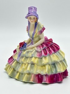 lot 63 image: Two Royal Doulton Chloe Porcelain Figurines