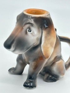 lot 53 image: Vintage Dog Figurine Creamer