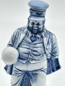 lot 16 image: Antique Schafer and Vater Porcelain Character Flask