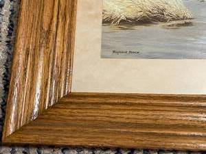 lot 227 image: Maynard Reece Geese Migration Framed Print