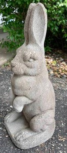 lot 247 image: Garden  Patio Deco Pieces including Concrete Garden Statues