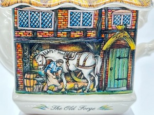 lot 91 image: Vintage Sadler The Old Forge Teapot