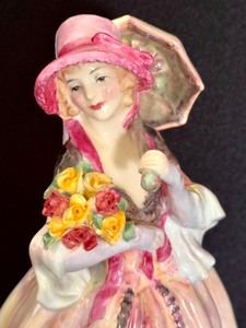 lot 104 image: Royal Doulton June Figurine HN 1691