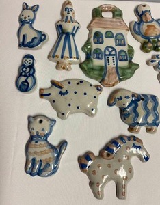 lot 266 image: Collection of M.A. Hadley Decorative Wall Hangings