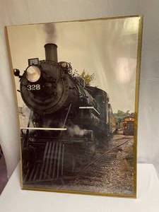 lot 283 image: Vintage Locomotive Photography Print