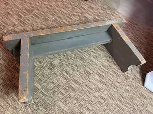 lot 287 image: Rustic Hand Made Bench