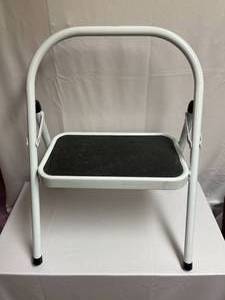 lot 292 image: Metal Meco Folding Step Stool