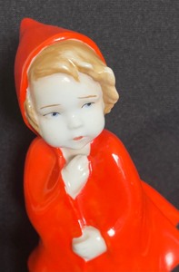 lot 193 image: Vintage Metzler Orloff Art Deco Porcelain Girl