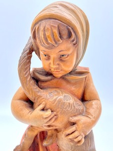 lot 276A image: Vintage Carved Wooden Figurine - Anri