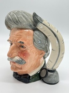 lot 134 image: Royal Doulton Mark Twain Character Jug D6654