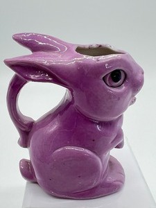 lot 136 image: Vintage German Rabbit Milk Creamer