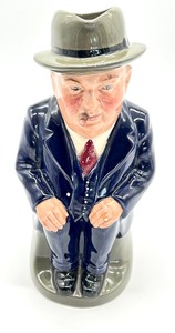 lot 141 image: Royal Doulton Cliff Cornell Character Jug