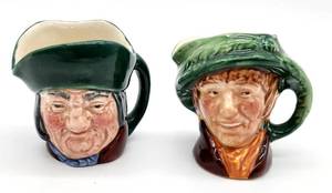 lot 325 image: Royal Doulton Miniature Character Mug Selection